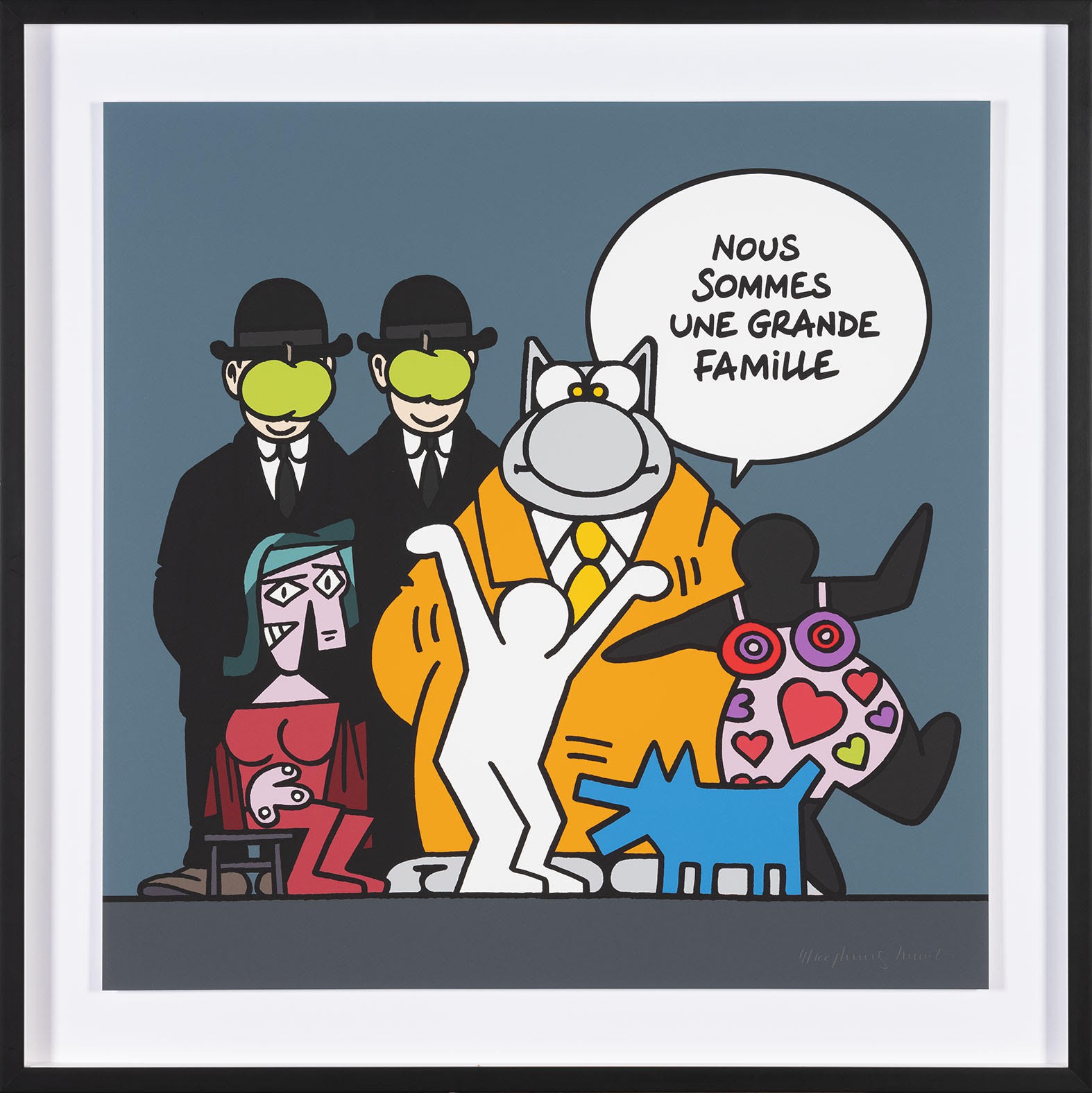 Philippe Geluck, Grande famille Philippe Geluck, Grande famille