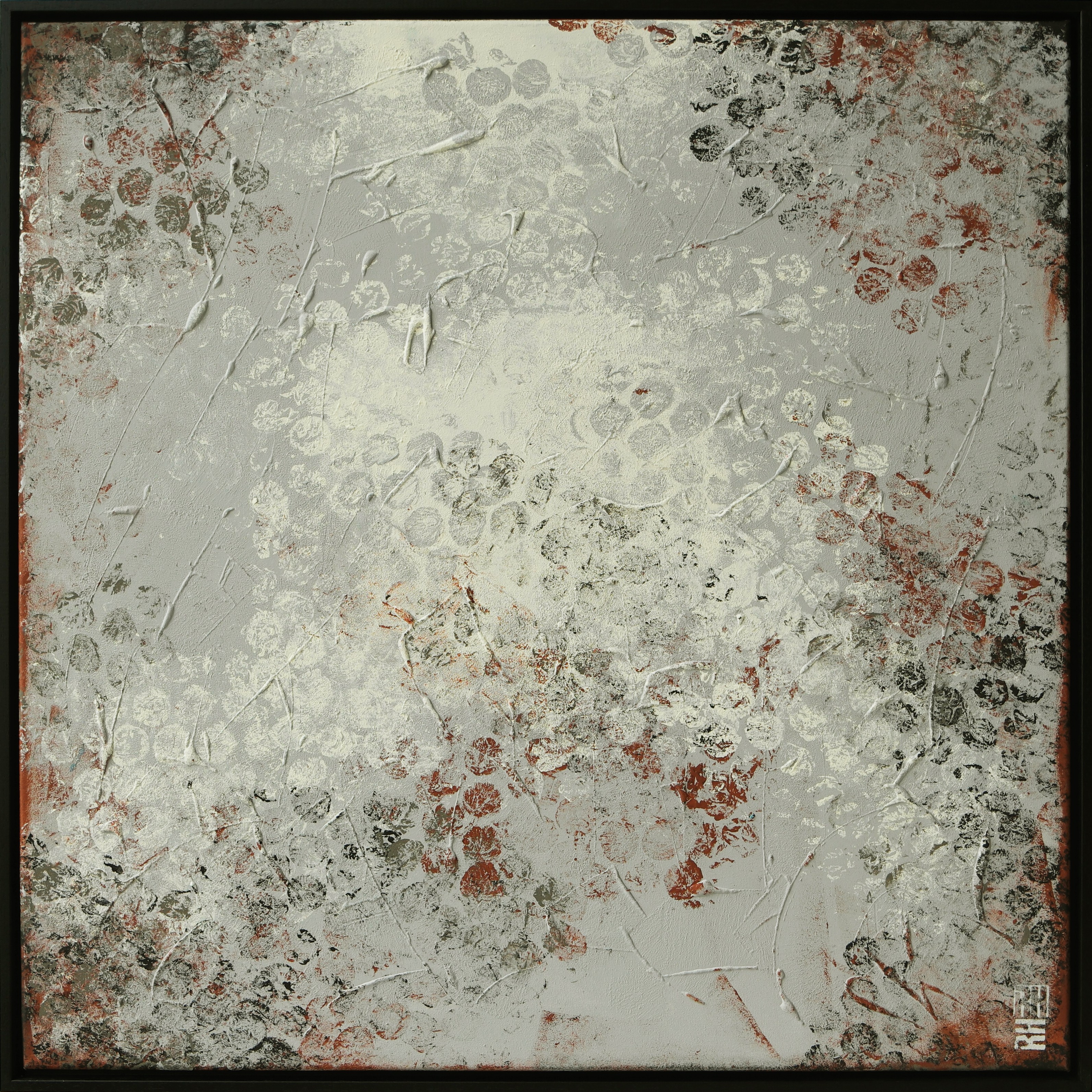 Ronald Hunter, Boiling Bubbles Brown - Incl. Frame Ronald Hunter, Boiling Bubbles Brown - Incl. Frame