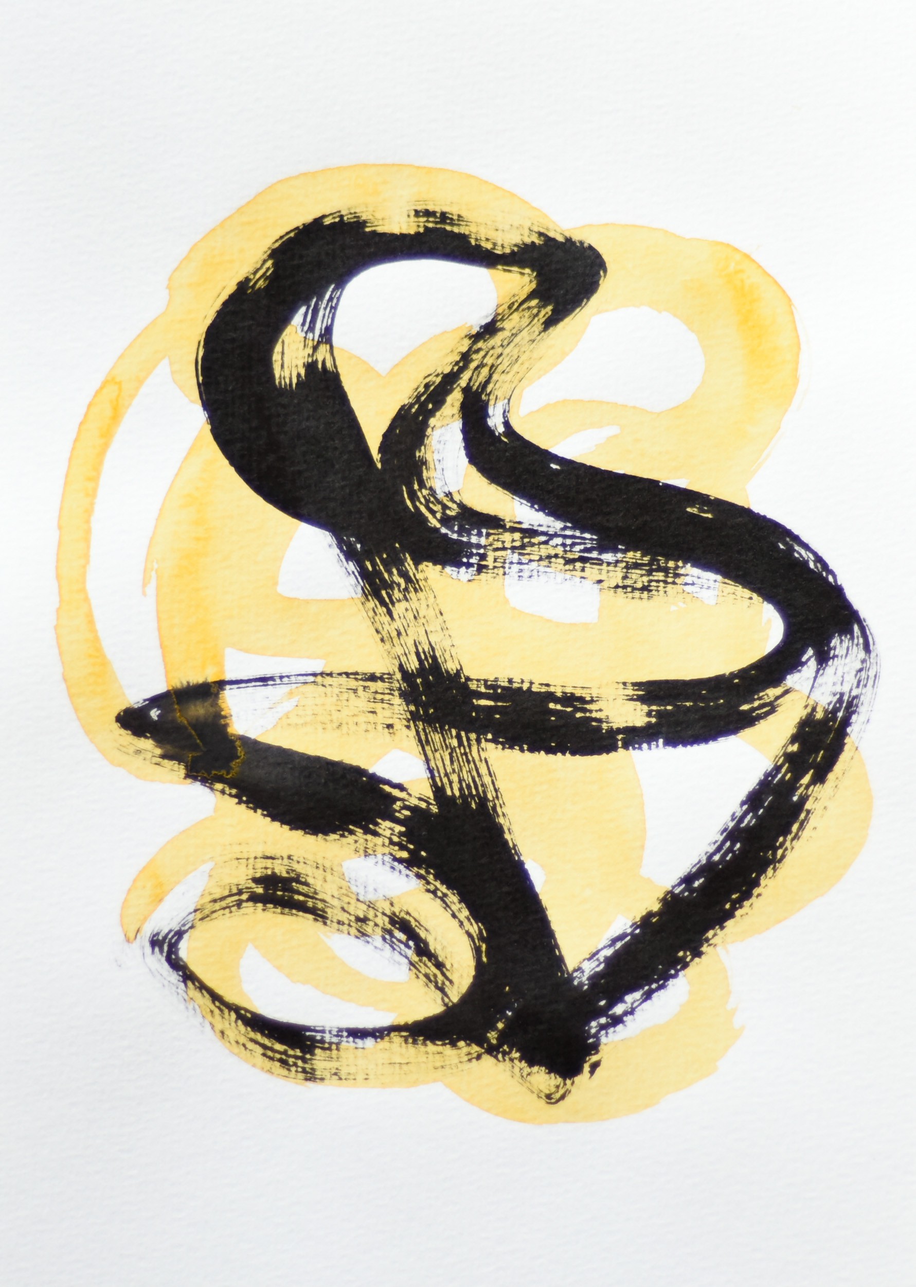 Gina Vor, Small Yellow Sign No 3 Gina Vor, Small Yellow Sign No 3