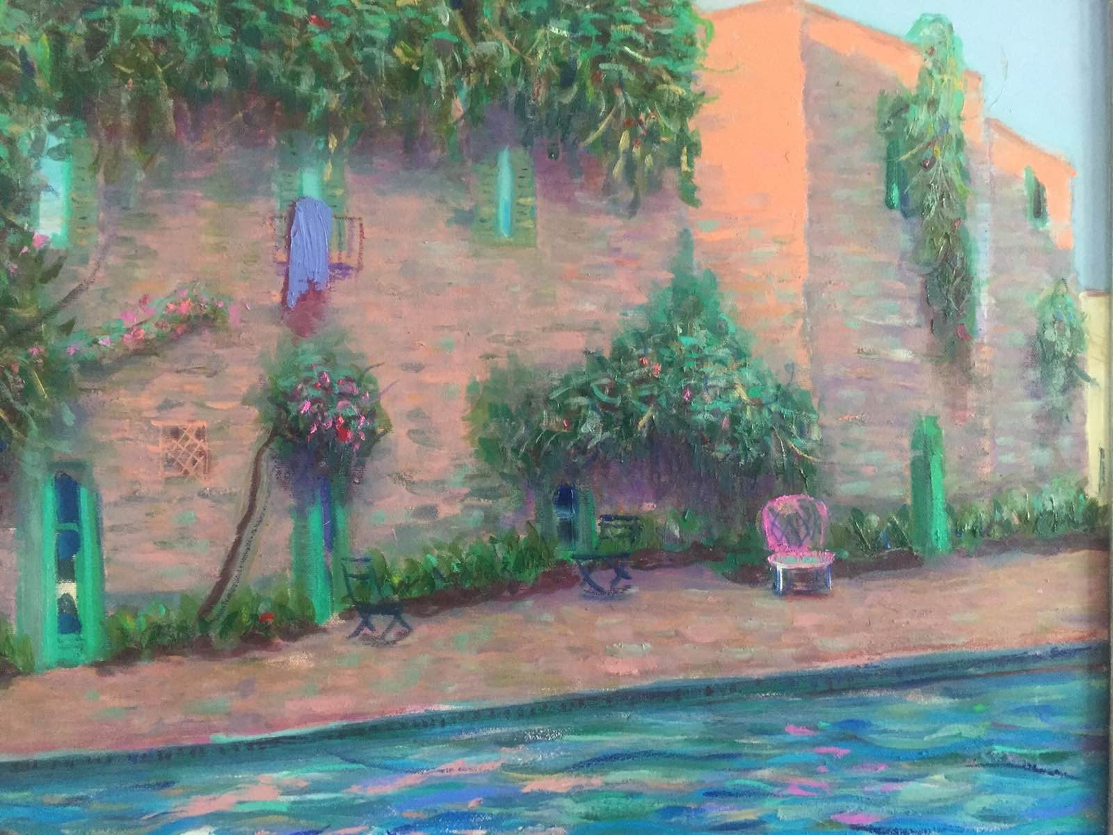 Dolores Dilova, The pink house Dolores Dilova, The pink house