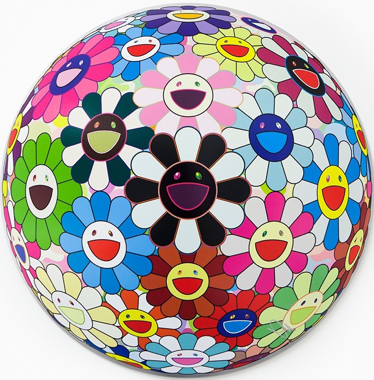 Takashi Murakami, Flowerball Blood (3D) Takashi Murakami, Flowerball Blood (3D)