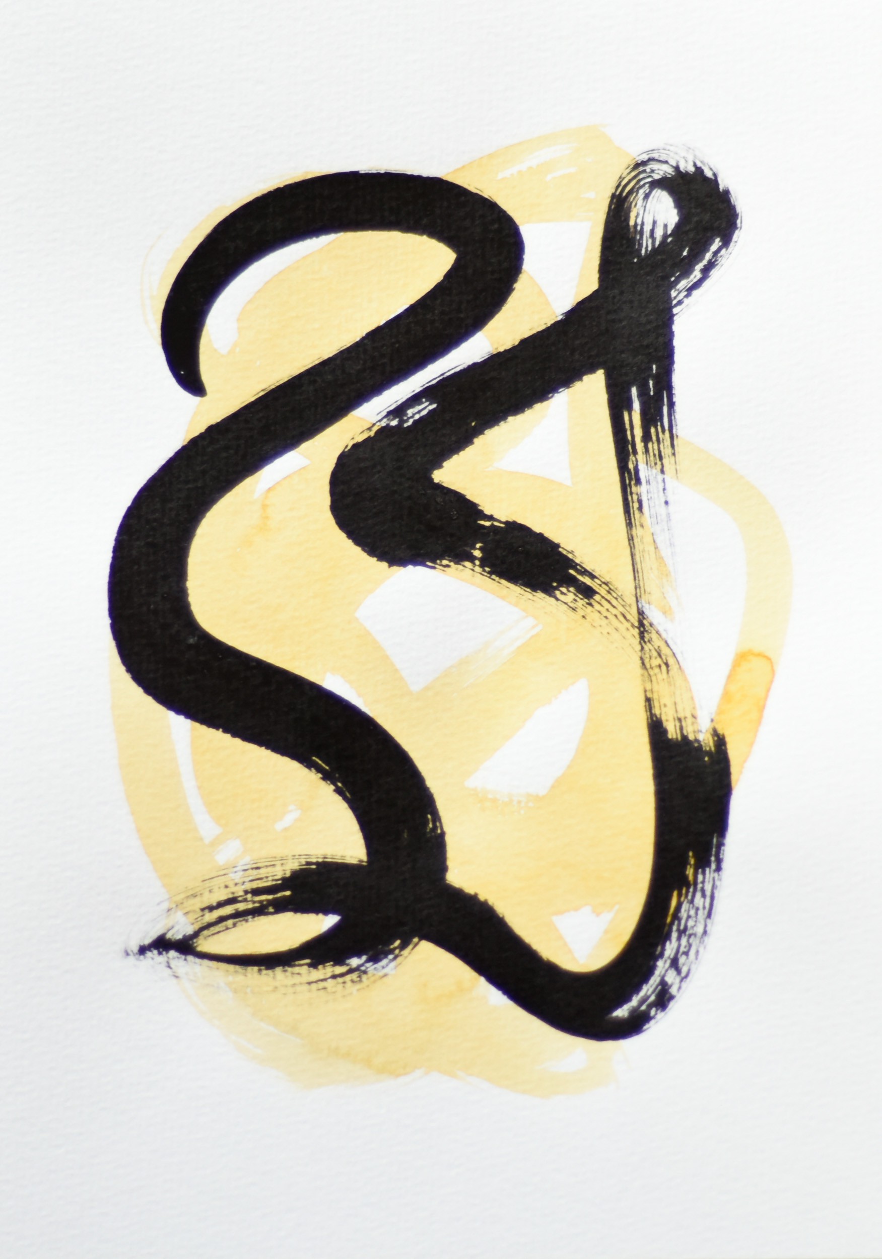 Gina Vor, Small Yellow Sign No 5 Gina Vor, Small Yellow Sign No 5