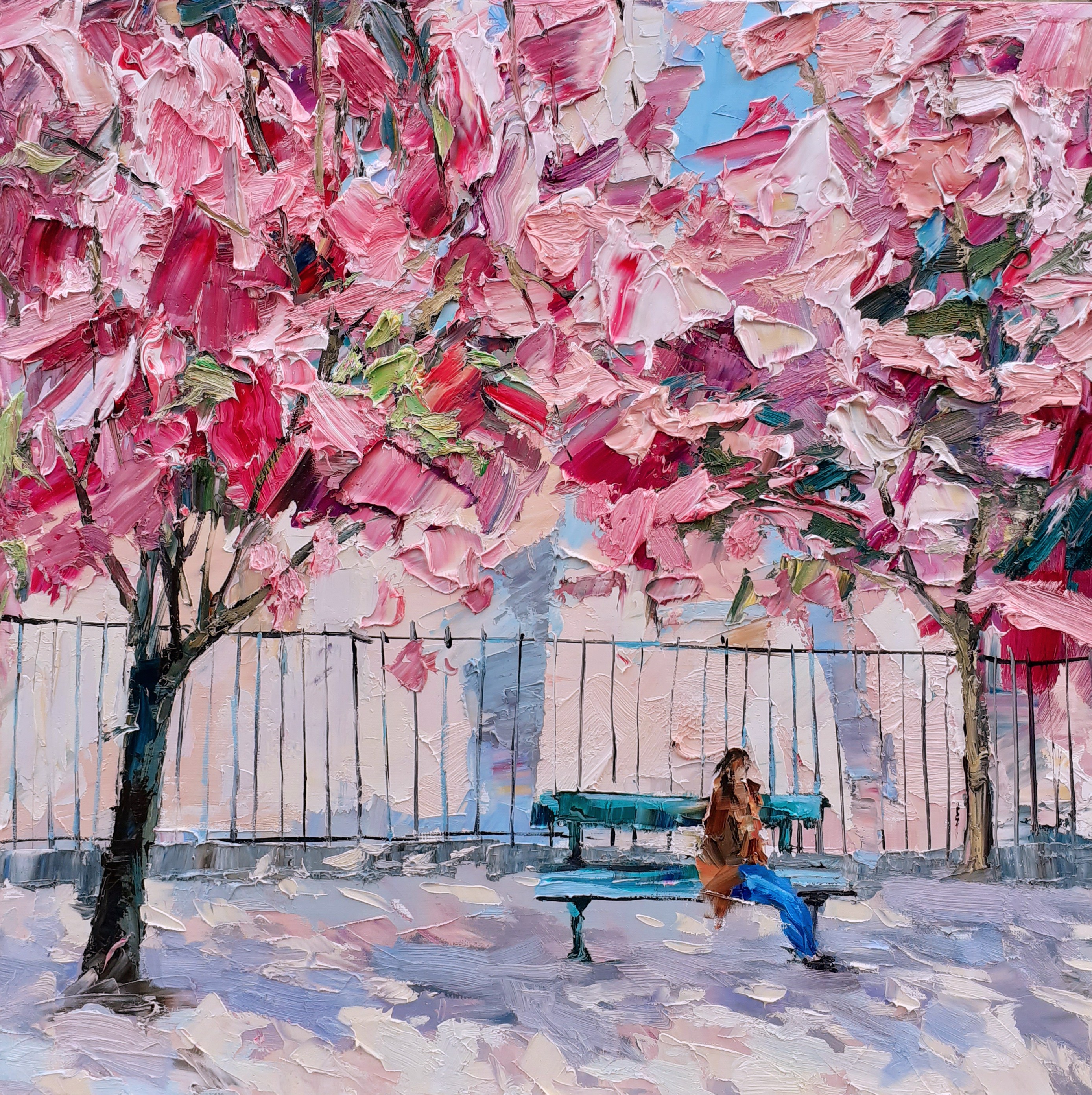 Olga Novokhatska, Jardin parisien (Paris) Olga Novokhatska, Jardin parisien (Paris)
