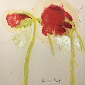 Gemälde, Les grands coquelicots, Laurence Leccia