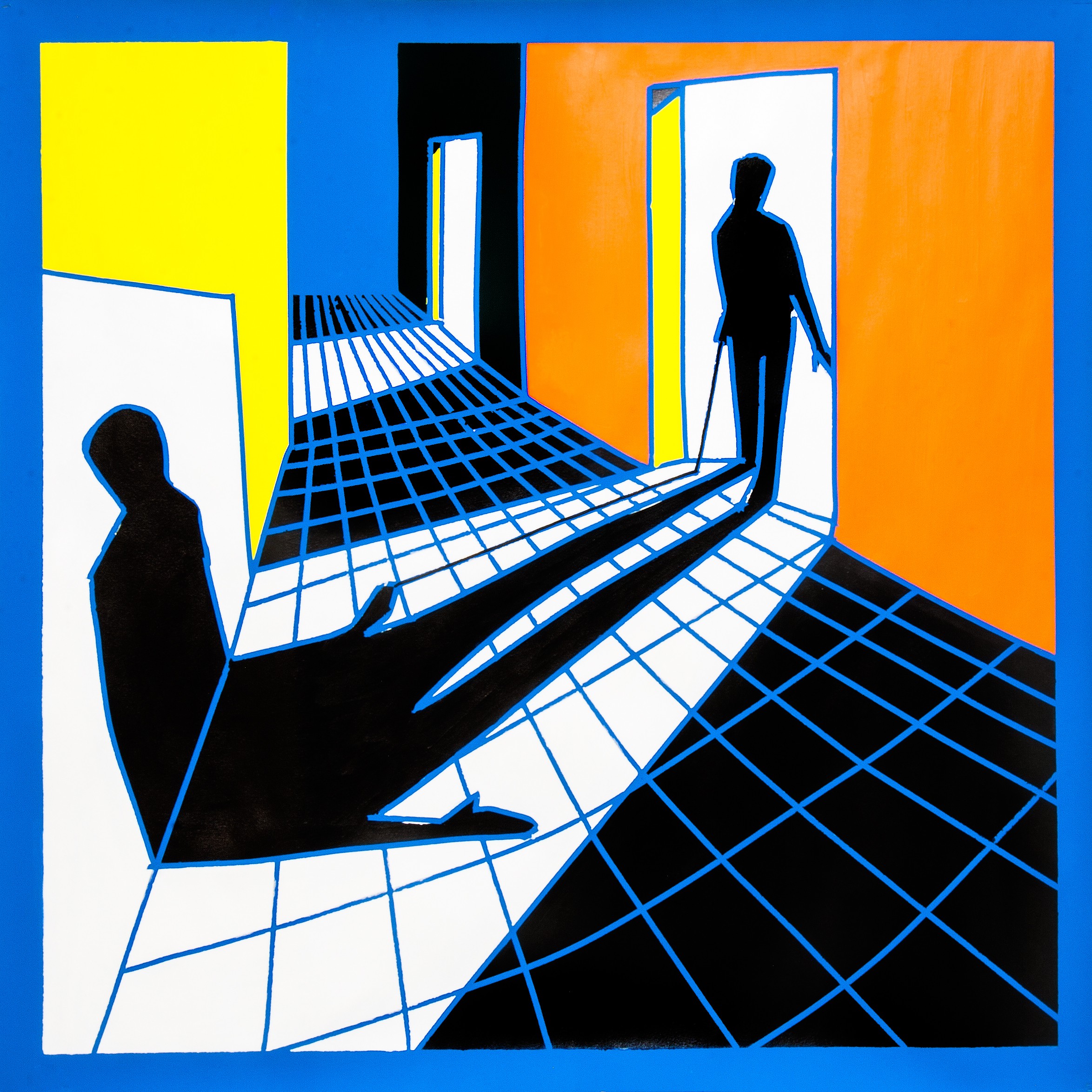 Baptiste Laurent, sombra garrote, Exit serie 2018 Baptiste Laurent, sombra garrote, Exit serie 2018