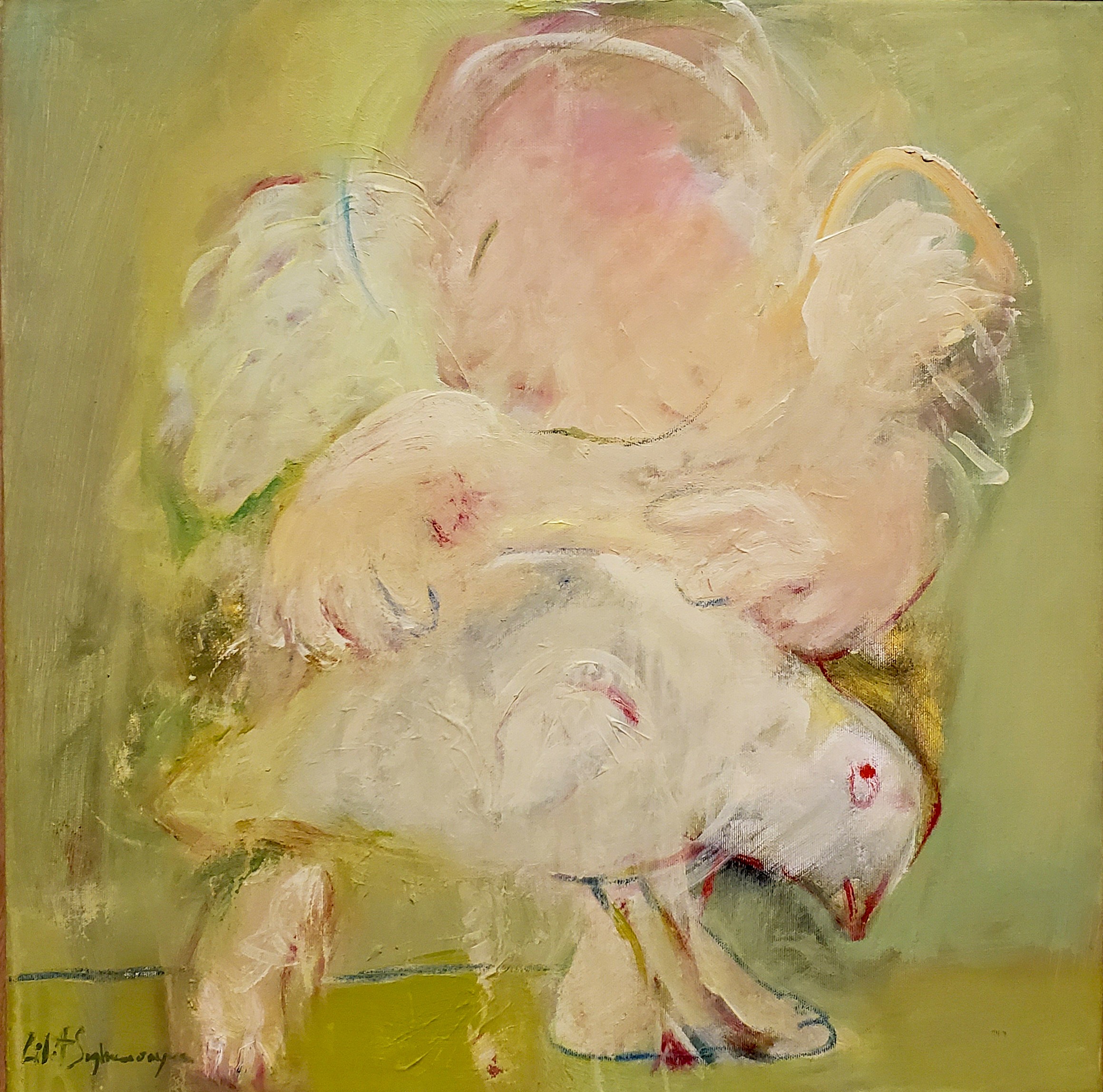 Lilit Soghomonyan, Cupid and White Dove Lilit Soghomonyan, Cupid and White Dove