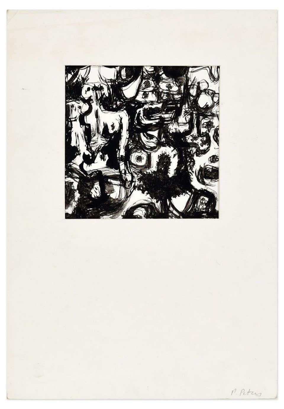 Paul Peters, Black Abstract Paul Peters, Black Abstract