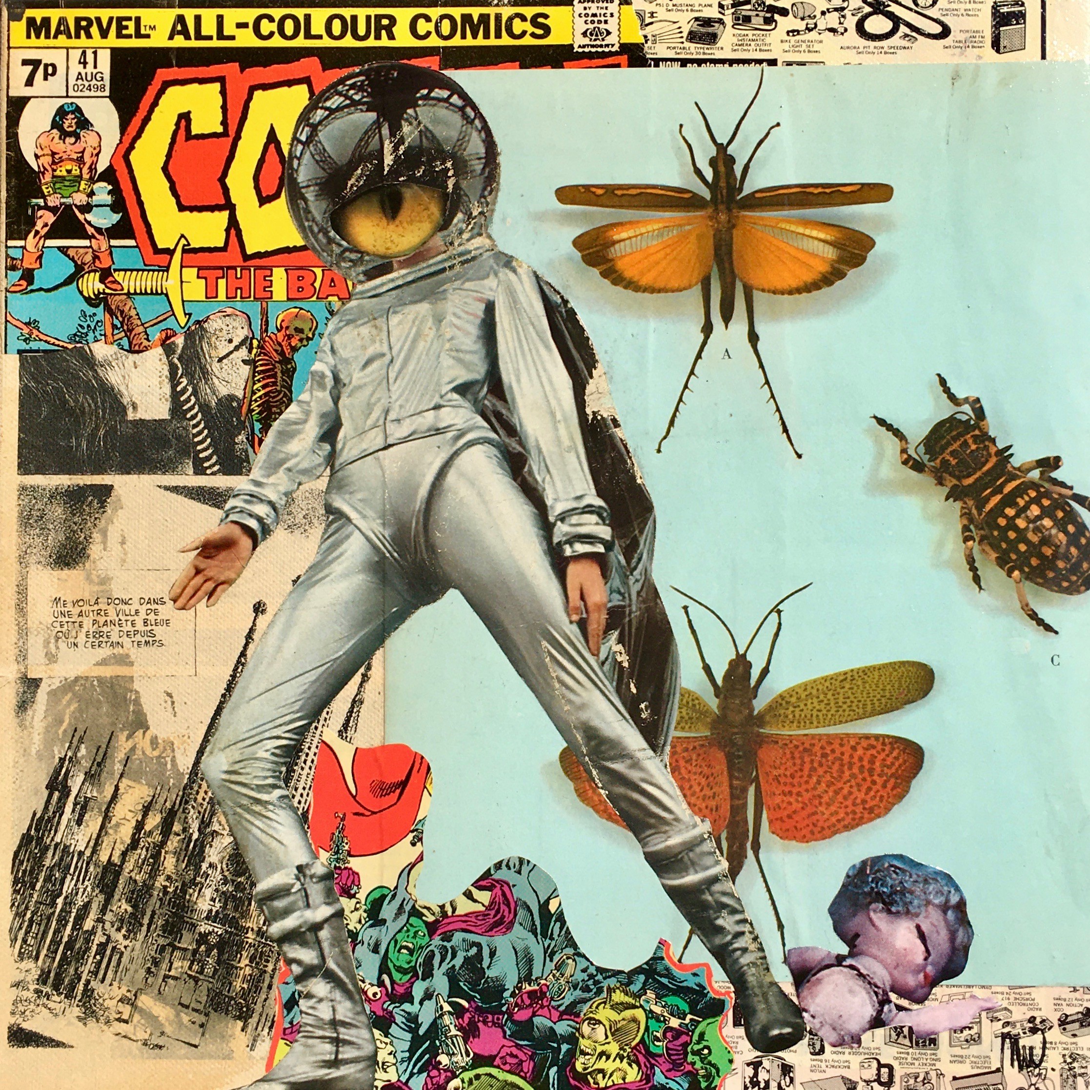 Marian Williams, The Quarantaine Collages - Nr 1 Marian Williams, The Quarantaine Collages - Nr 1