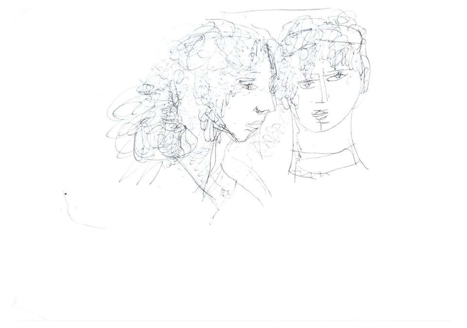 Jeanne Daour, Two Portraits Jeanne Daour, Two Portraits