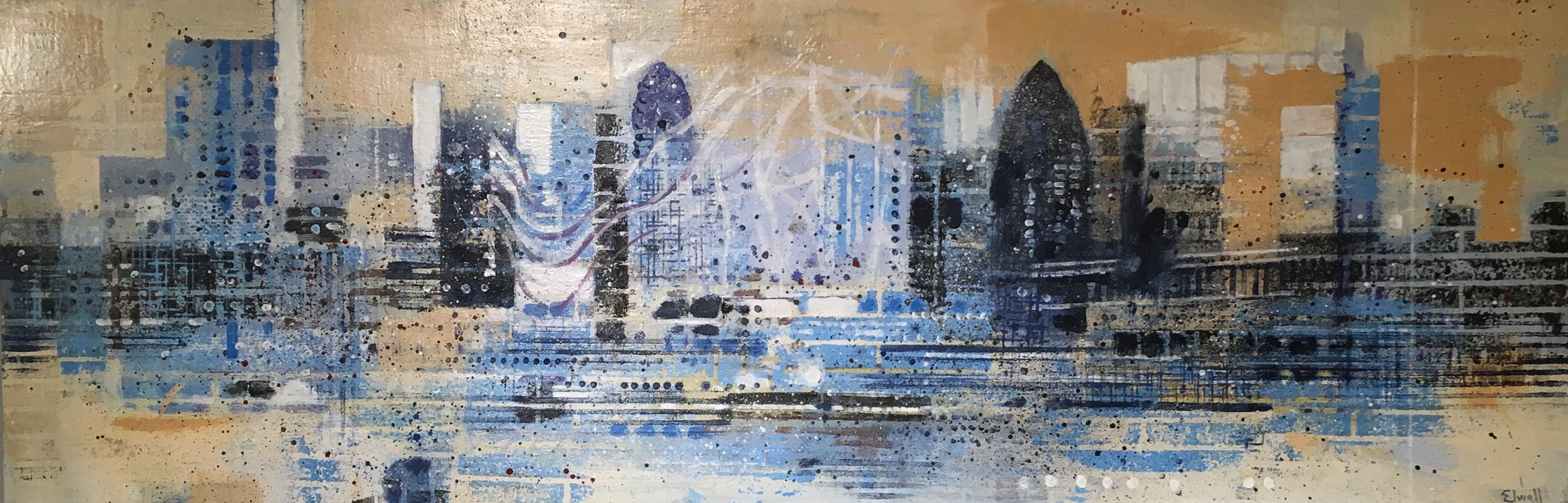 Brian Elwell, Blue Thames Brian Elwell, Blue Thames