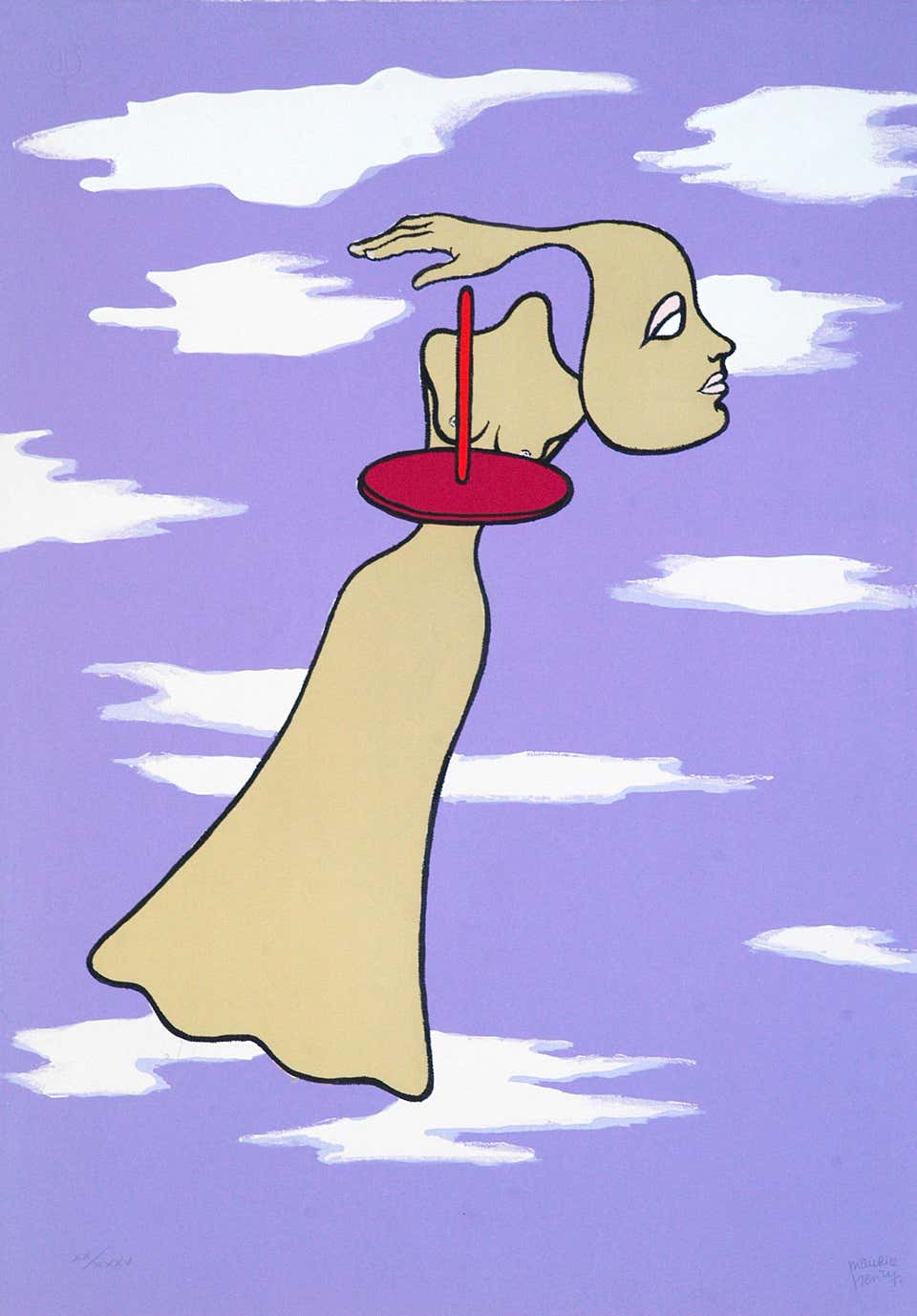 Maurice Henry, Woman in Clouds Maurice Henry, Woman in Clouds