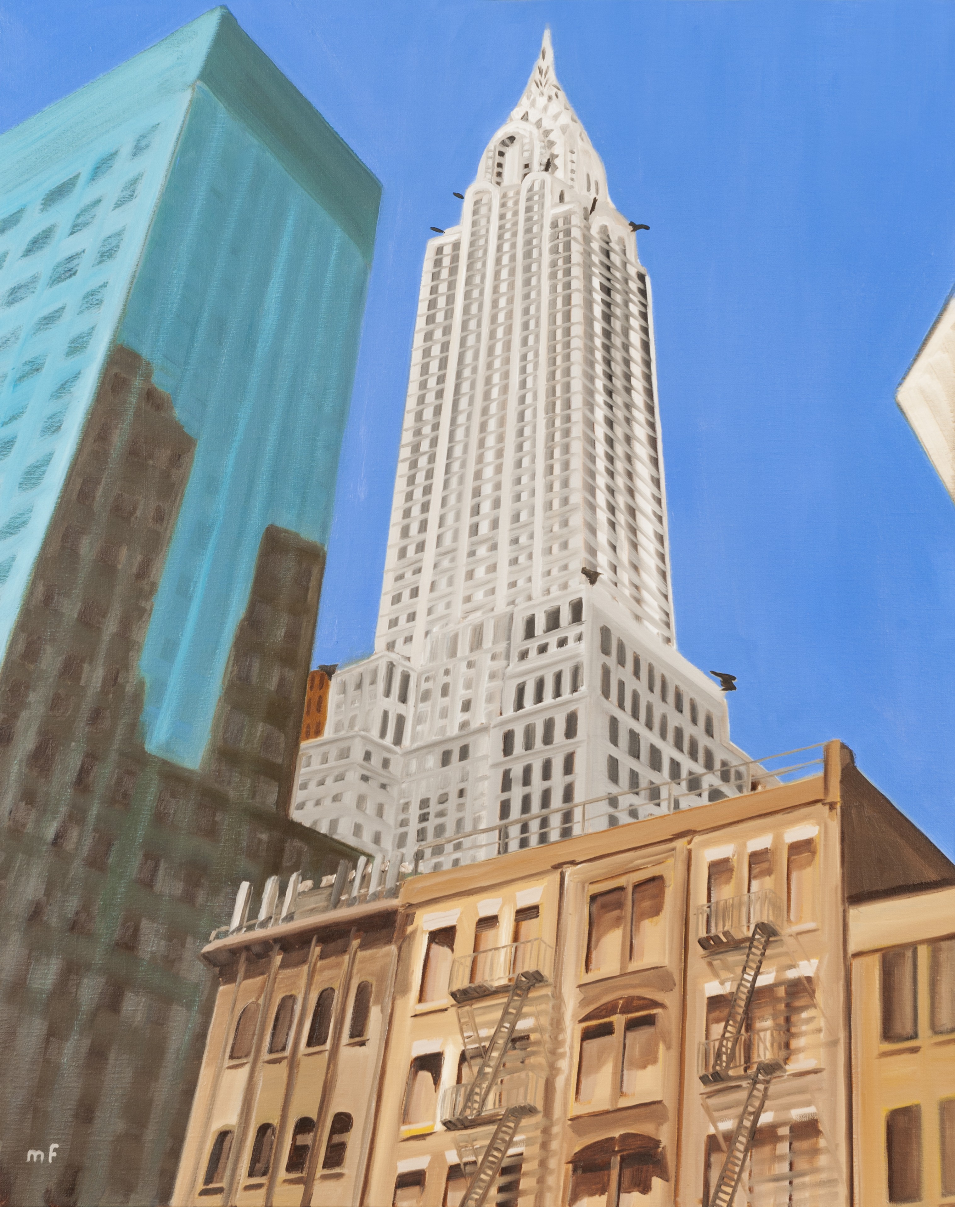 Marie France Garrigues, Le Chrysler Building Marie France Garrigues, Le Chrysler Building