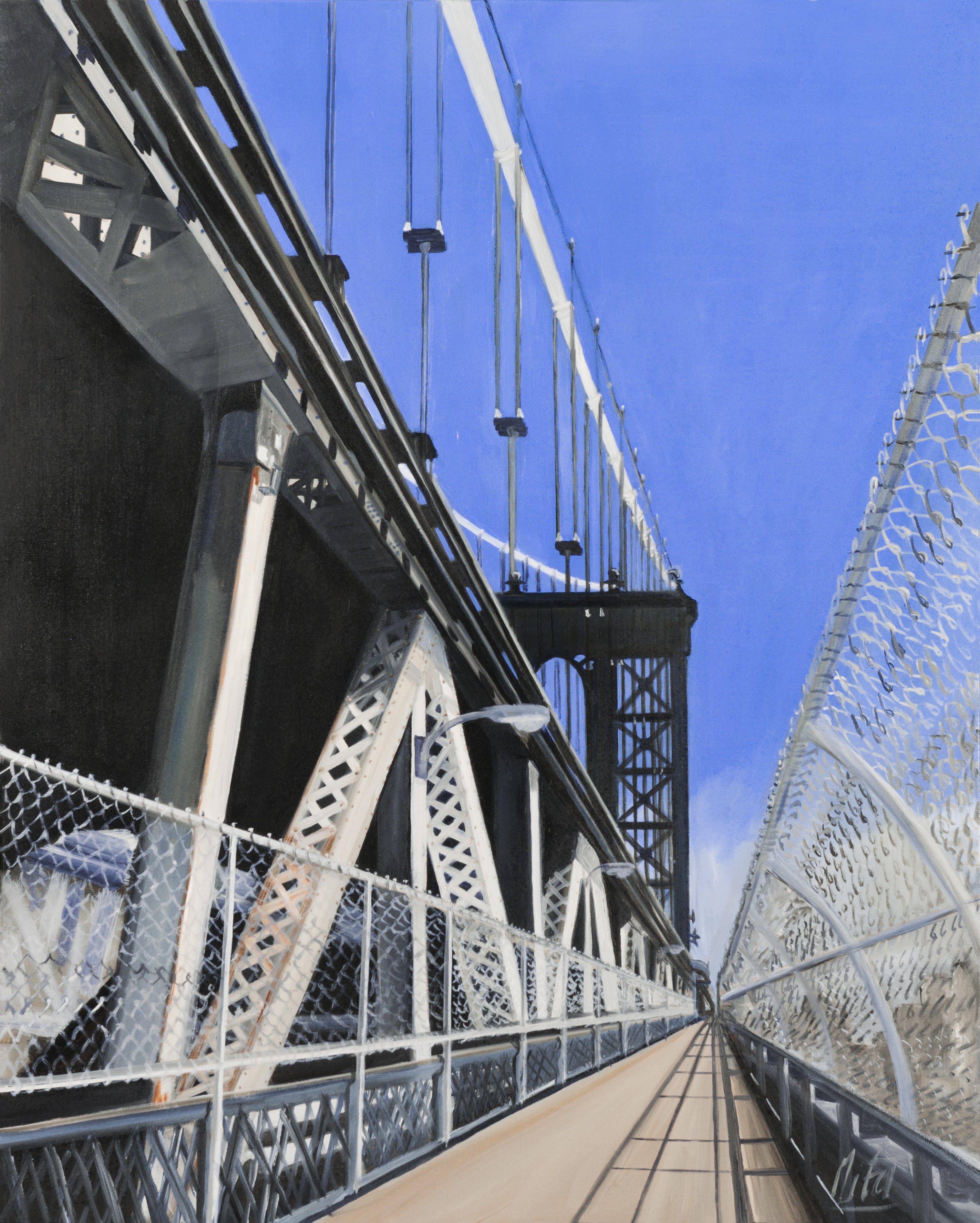 Marie France Garrigues, Comme un Appel… Du Manhattan Bridge Marie France Garrigues, Comme un Appel… Du Manhattan Bridge
