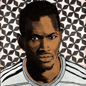 Painting, Modou, Retratos de Lavapies, Baptiste Laurent