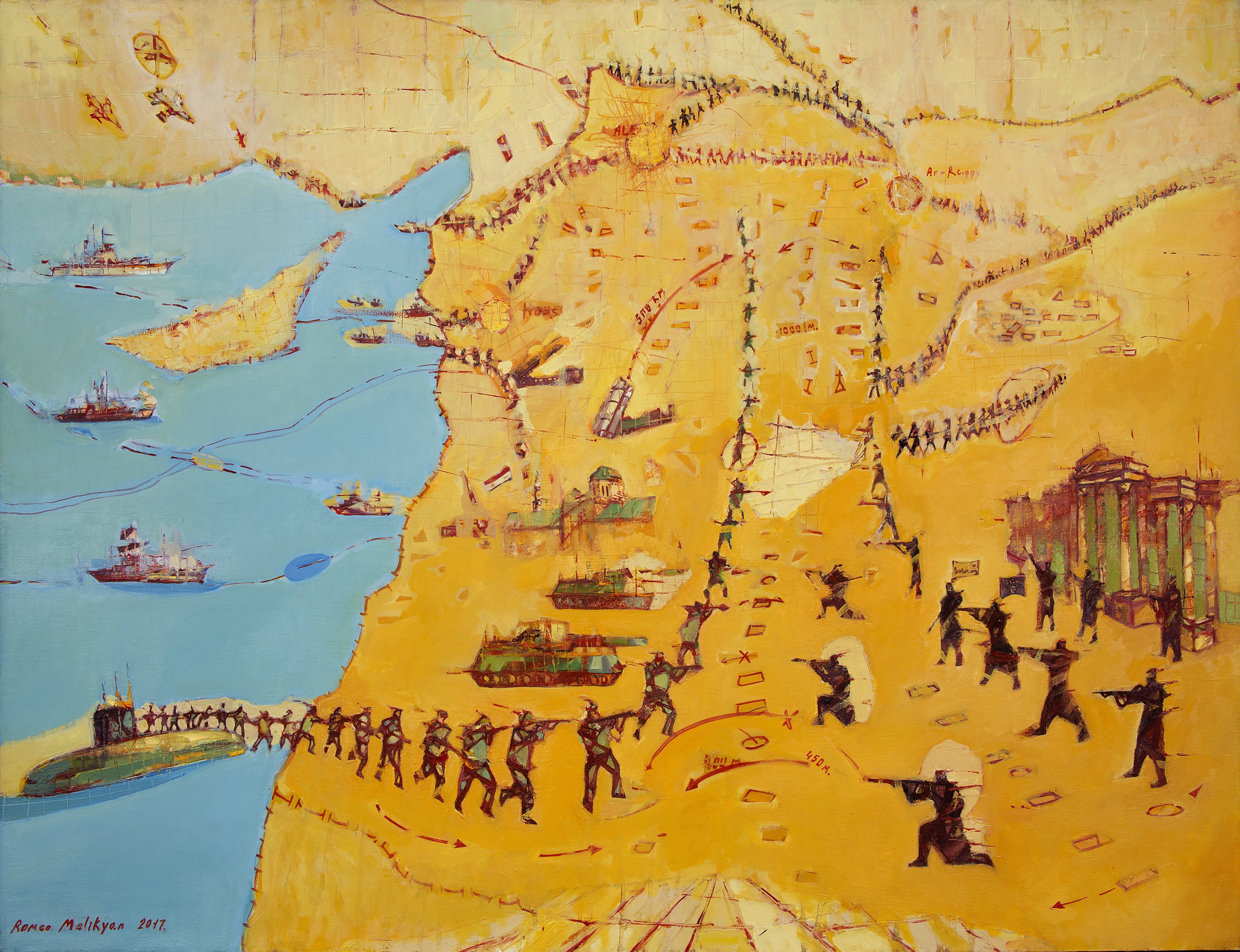 Romeo Melikyan, Conflict #3 Romeo Melikyan, Conflict #3
