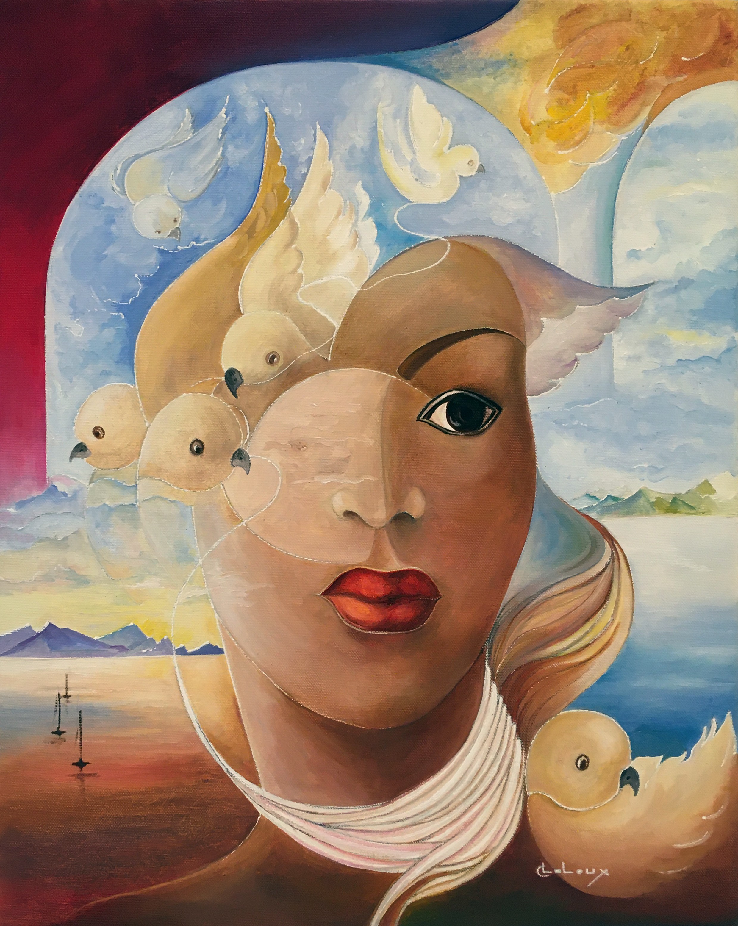 Claire Laloux, Songe d'une colombe Claire Laloux, Songe d'une colombe