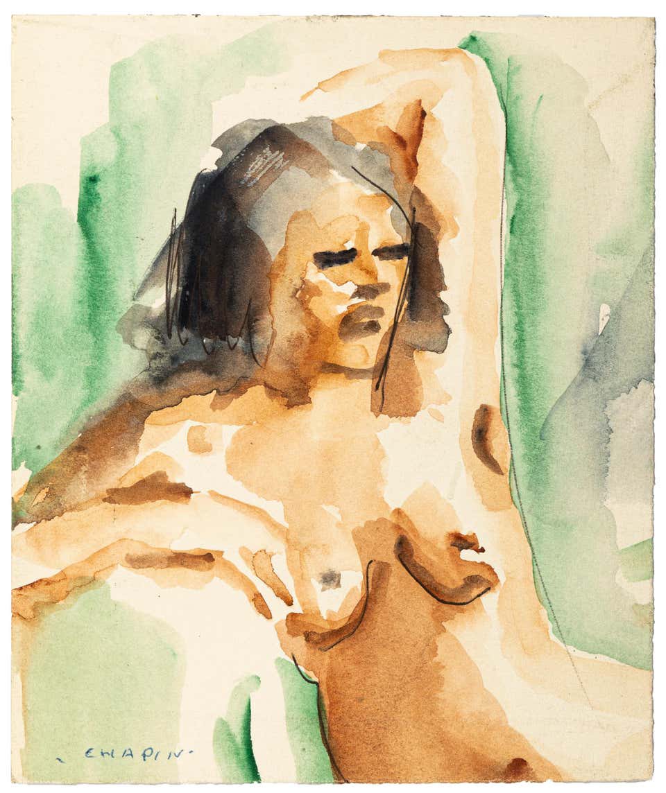 Jean Chapin, Nude Jean Chapin, Nude
