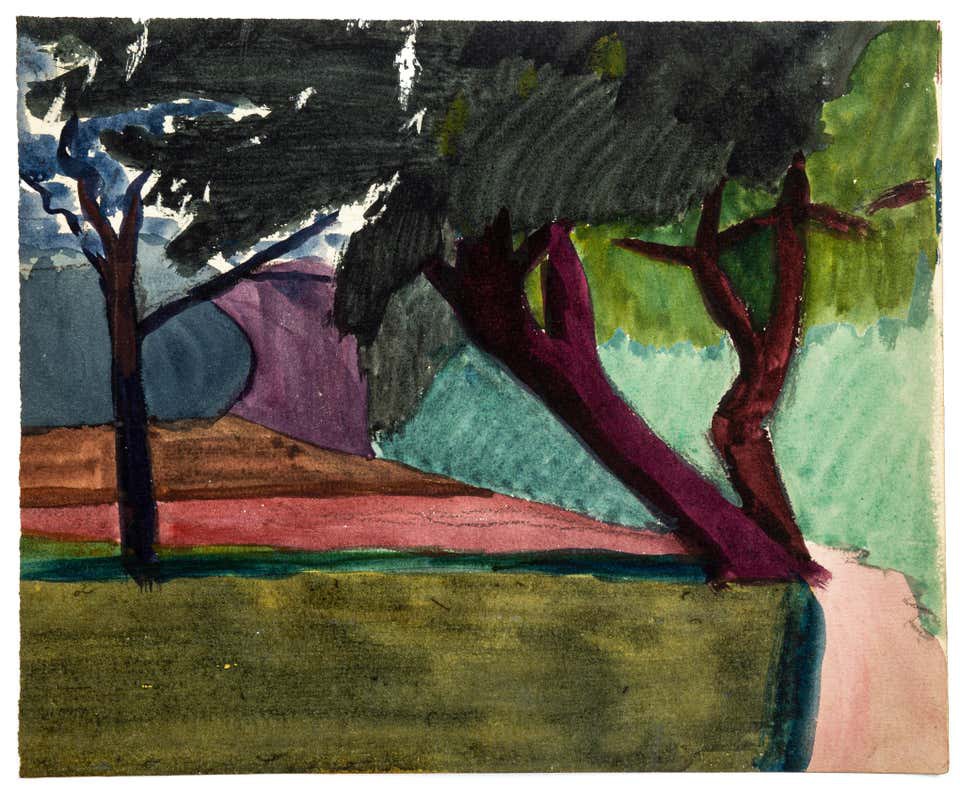 Jean Chapin, Peaceful Landscape Jean Chapin, Peaceful Landscape