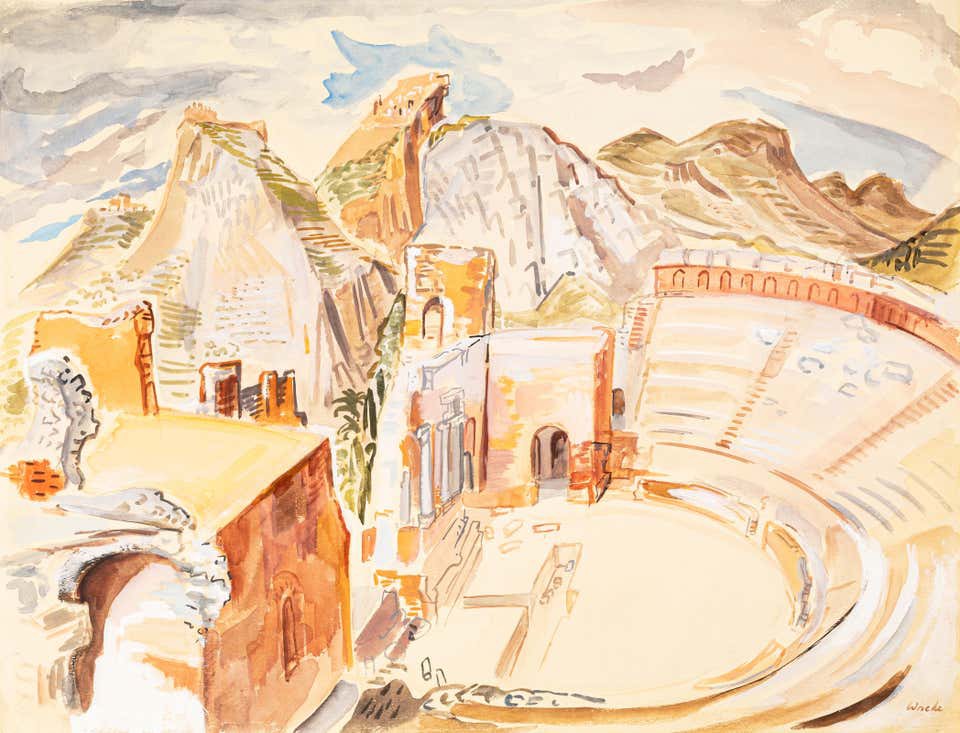 Maria Elisabeth Wrede, The Ancient Theater Maria Elisabeth Wrede, The Ancient Theater