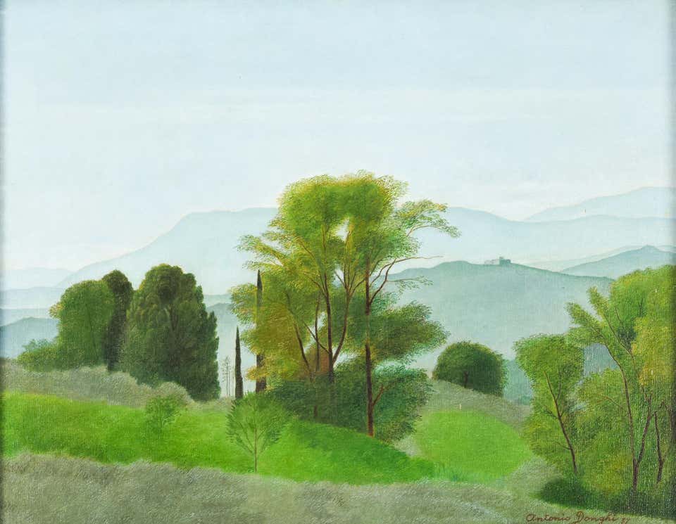 Antonio Donghi, Landscape Antonio Donghi, Landscape