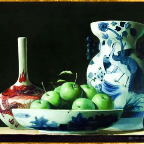 Pintura, Still Life, Zhang Wei Guang