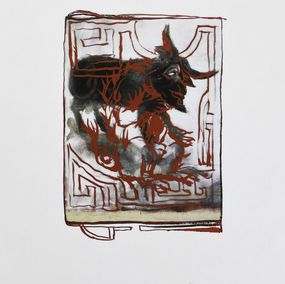 Print, L'apiculteur et les Indiens, Gérard Garouste