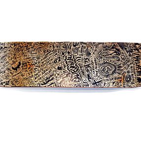 Sculpture, Doodle SkateBoard, Notte