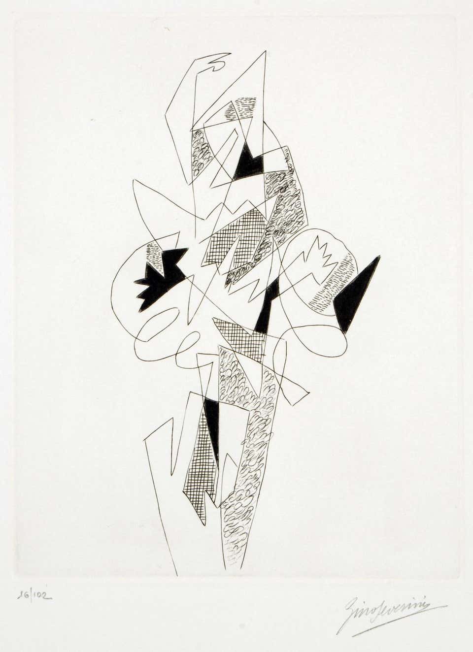 Gino Severini, Arlecchino Gino Severini, Arlecchino