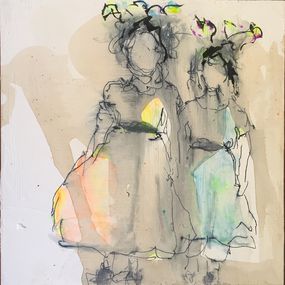 Painting, Dai facciamo questa foto e poi andiamo a giocare, Giusy Lauriola