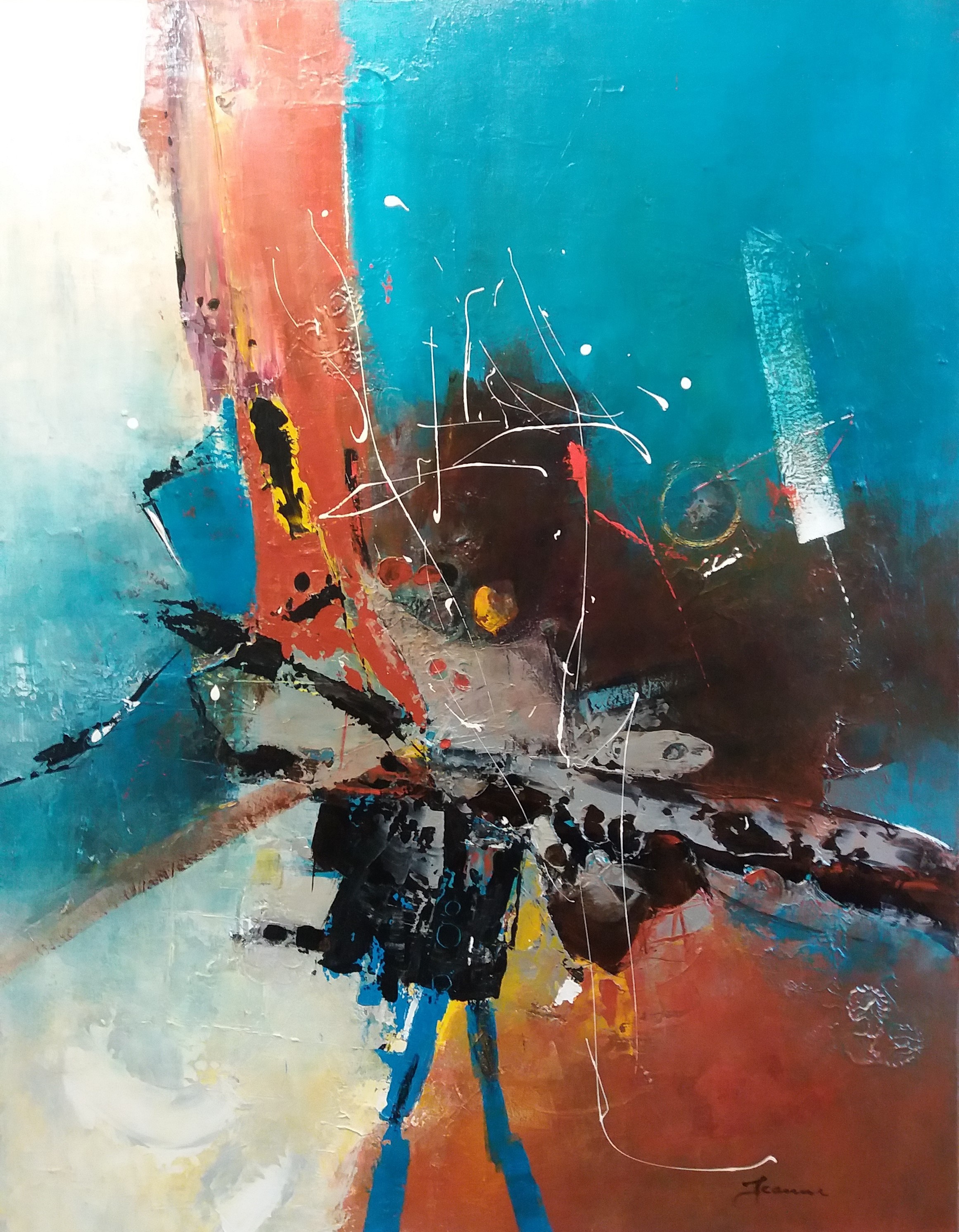 Jeanne, REF 16-17 - Abstraction Jeanne, REF 16-17 - Abstraction