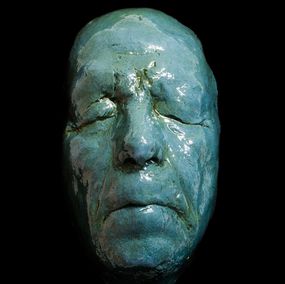 Sculpture, Sebastian, bleu, Baptiste Laurent