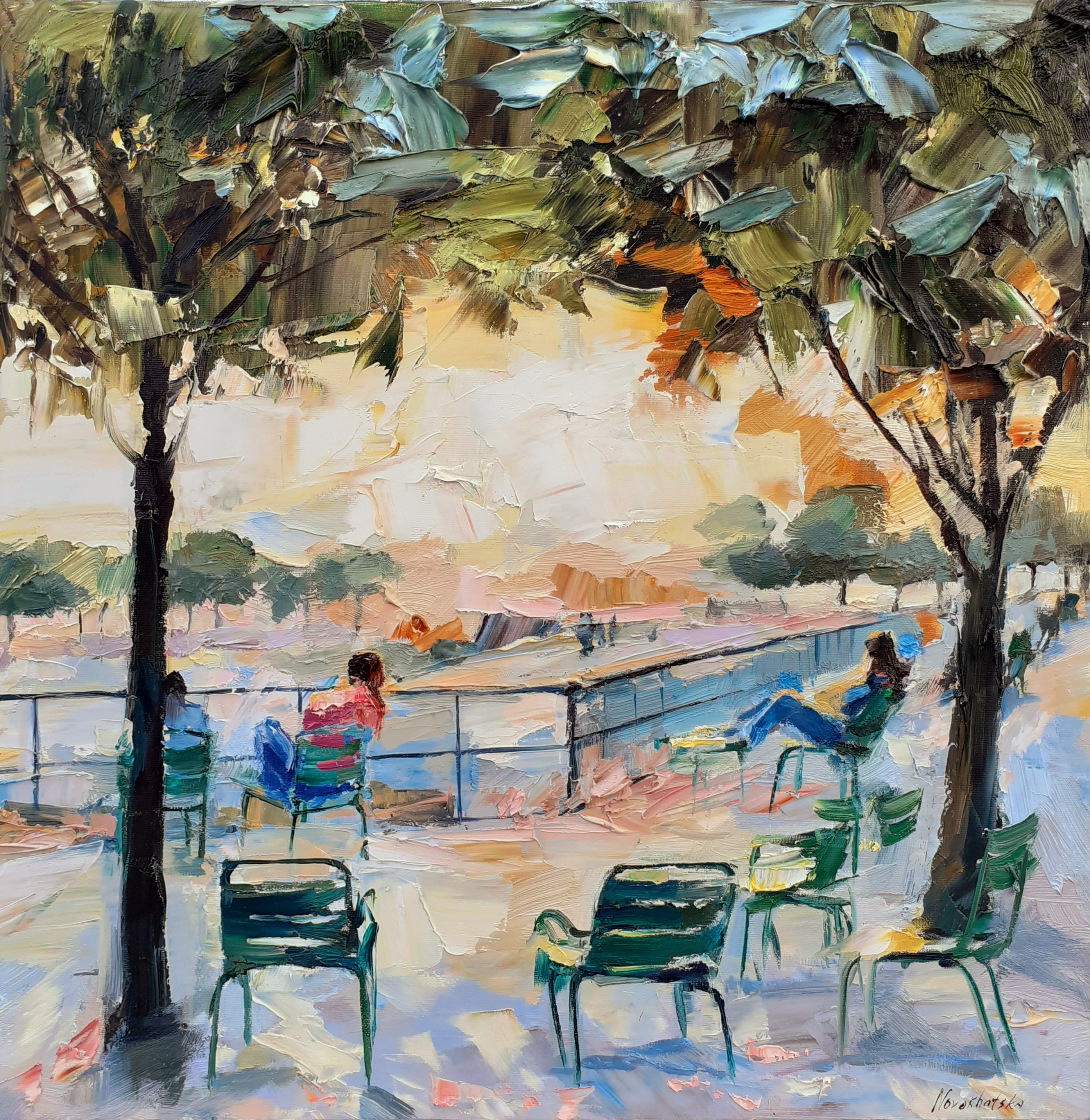 Olga Novokhatska, Jardin public (Paris) Olga Novokhatska, Jardin public (Paris)