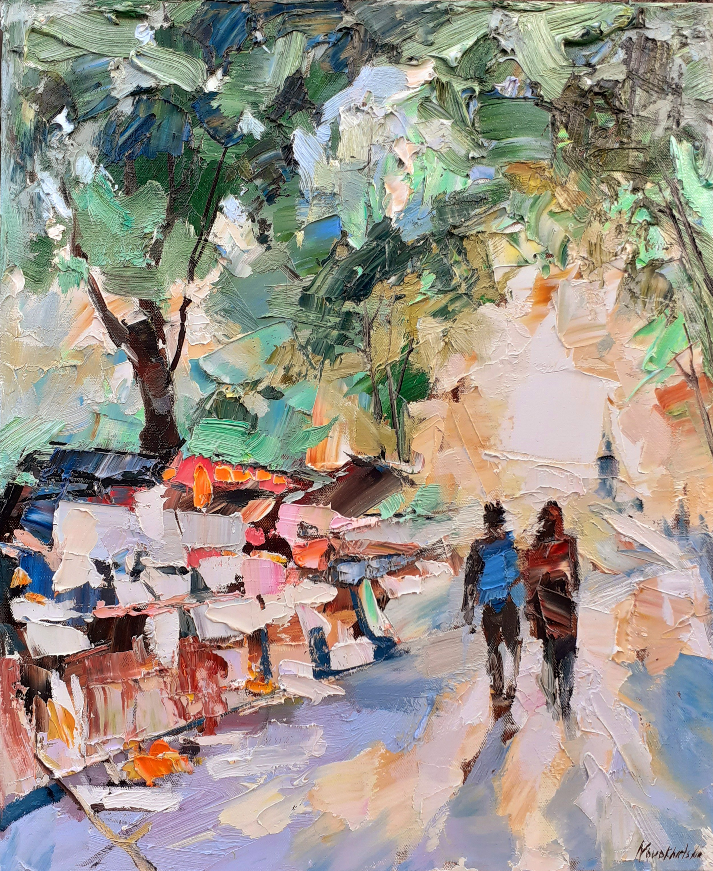 Olga Novokhatska, Sur les quais des bouquinistes Olga Novokhatska, Sur les quais des bouquinistes