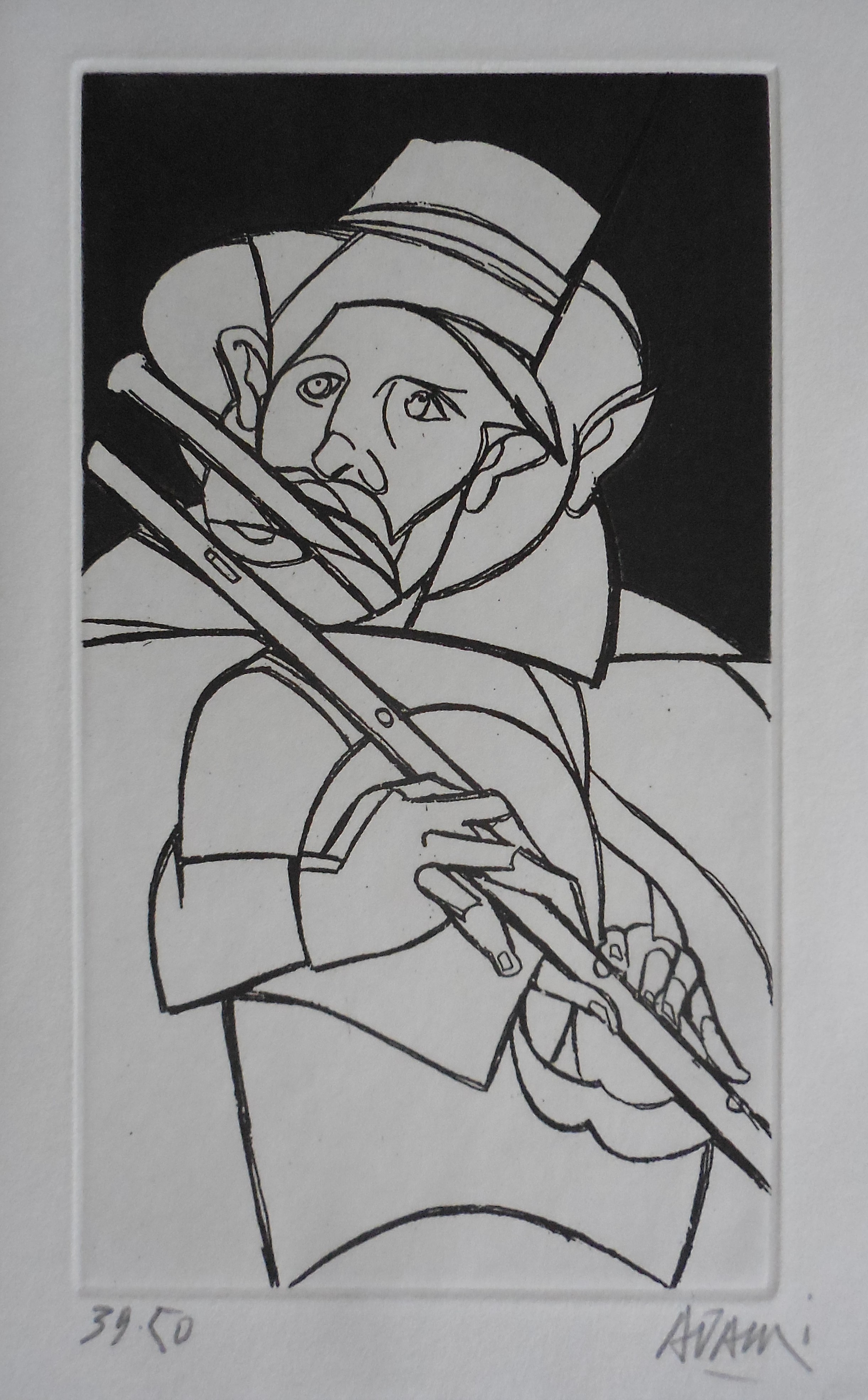 Valerio Adami, Sans titre Valerio Adami, Sans titre