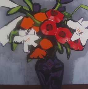 Print, Bunch of flowers, Gernot Kissel