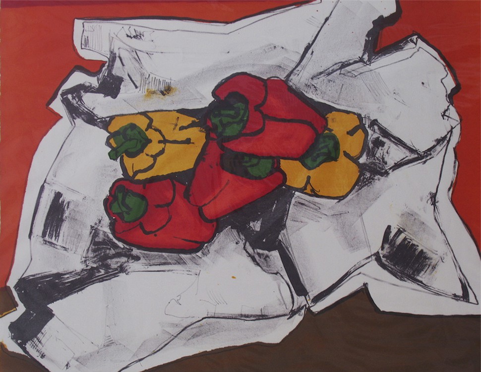 Gernot Kissel, Still life peppers Gernot Kissel, Still life peppers