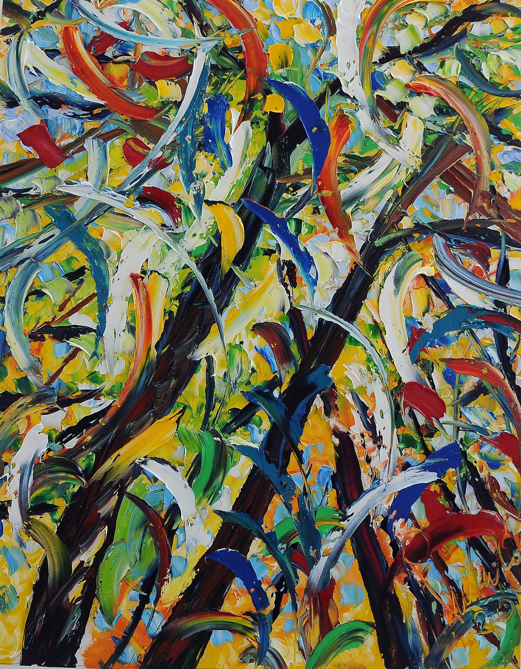 Antonino Puliafico, Forest with butterfly Antonino Puliafico, Forest with butterfly