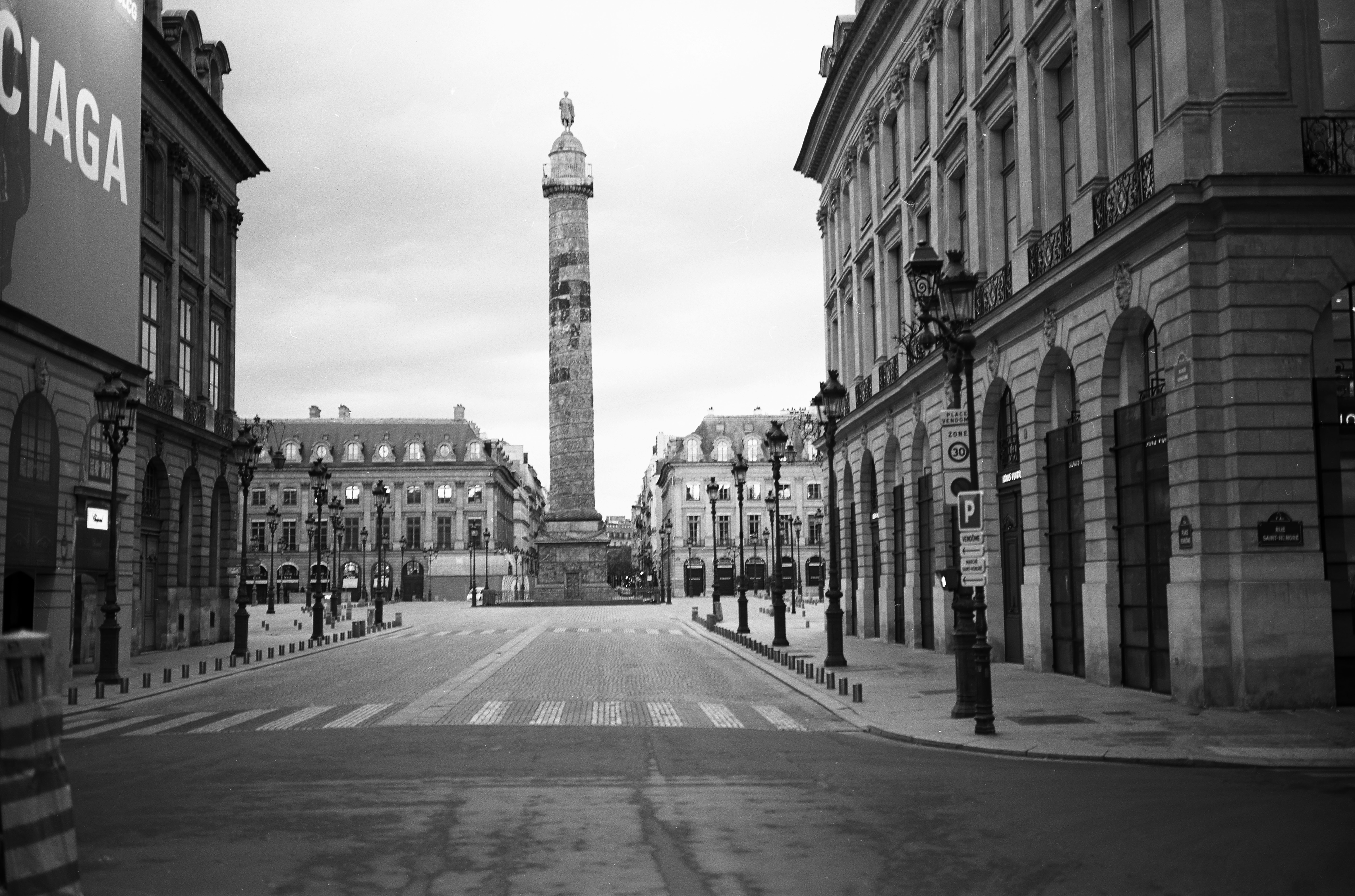 Bruno Fournier, Paris confinement Place Vendôme Bruno Fournier, Paris confinement Place Vendôme
