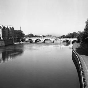 Photographie, Paris confinement Pont Neuf, Bruno Fournier