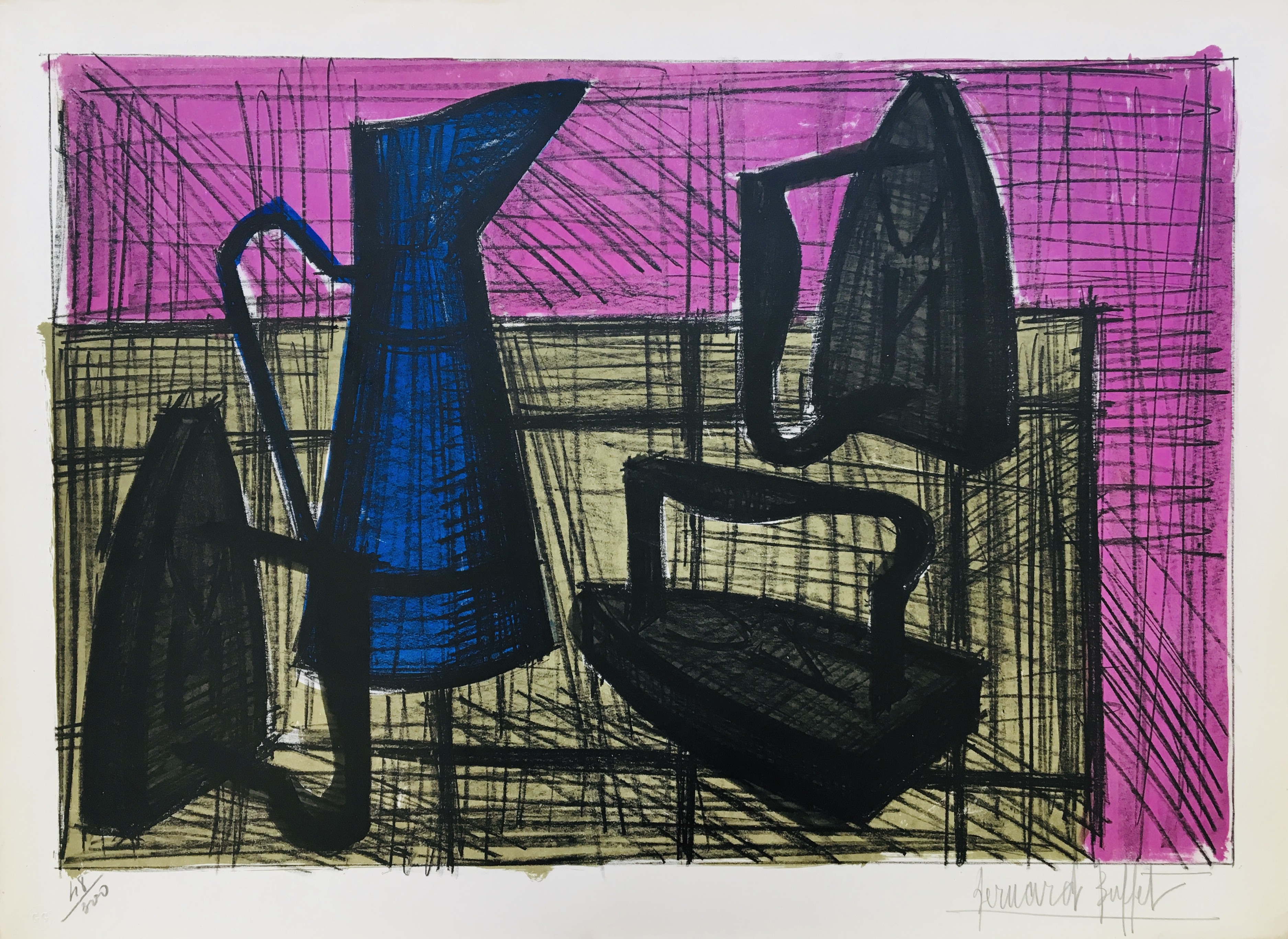 Bernard Buffet, Les fers à repasser Bernard Buffet, Les fers à repasser