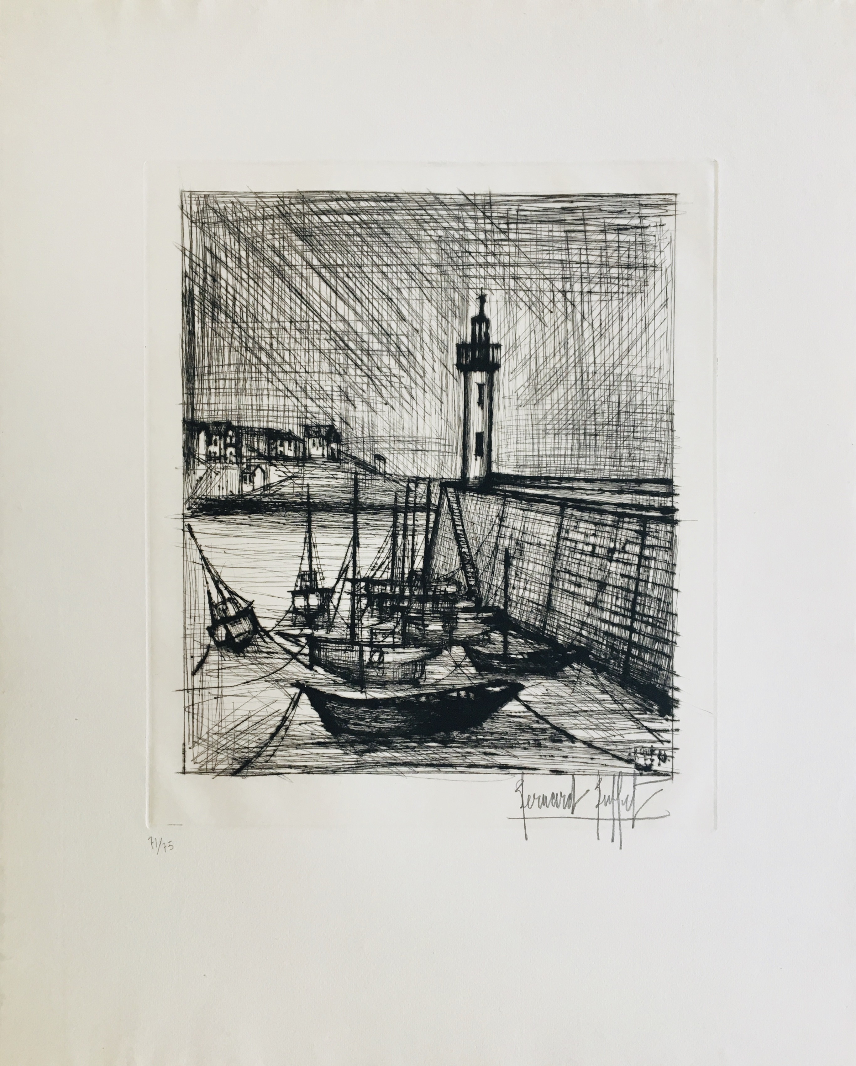 Bernard Buffet, Le phare Bernard Buffet, Le phare