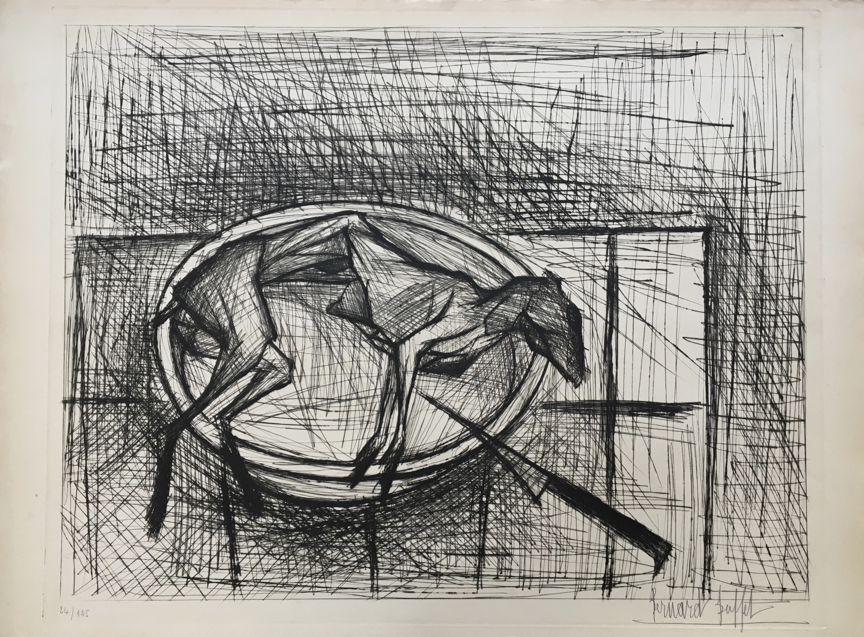 Bernard Buffet, Le lapin Bernard Buffet, Le lapin