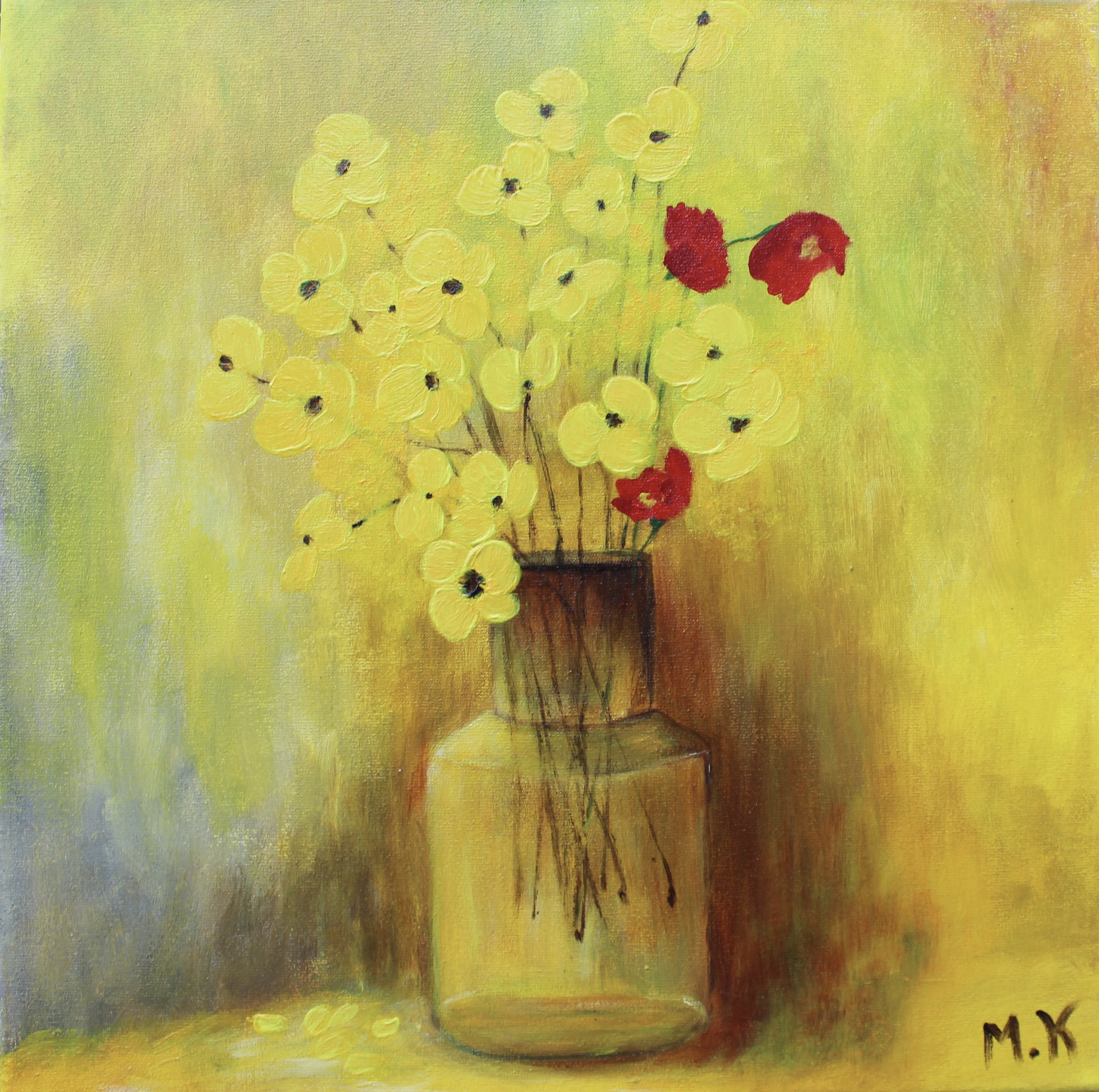 Micheline Kuijer, Yellow Flowers Micheline Kuijer, Yellow Flowers