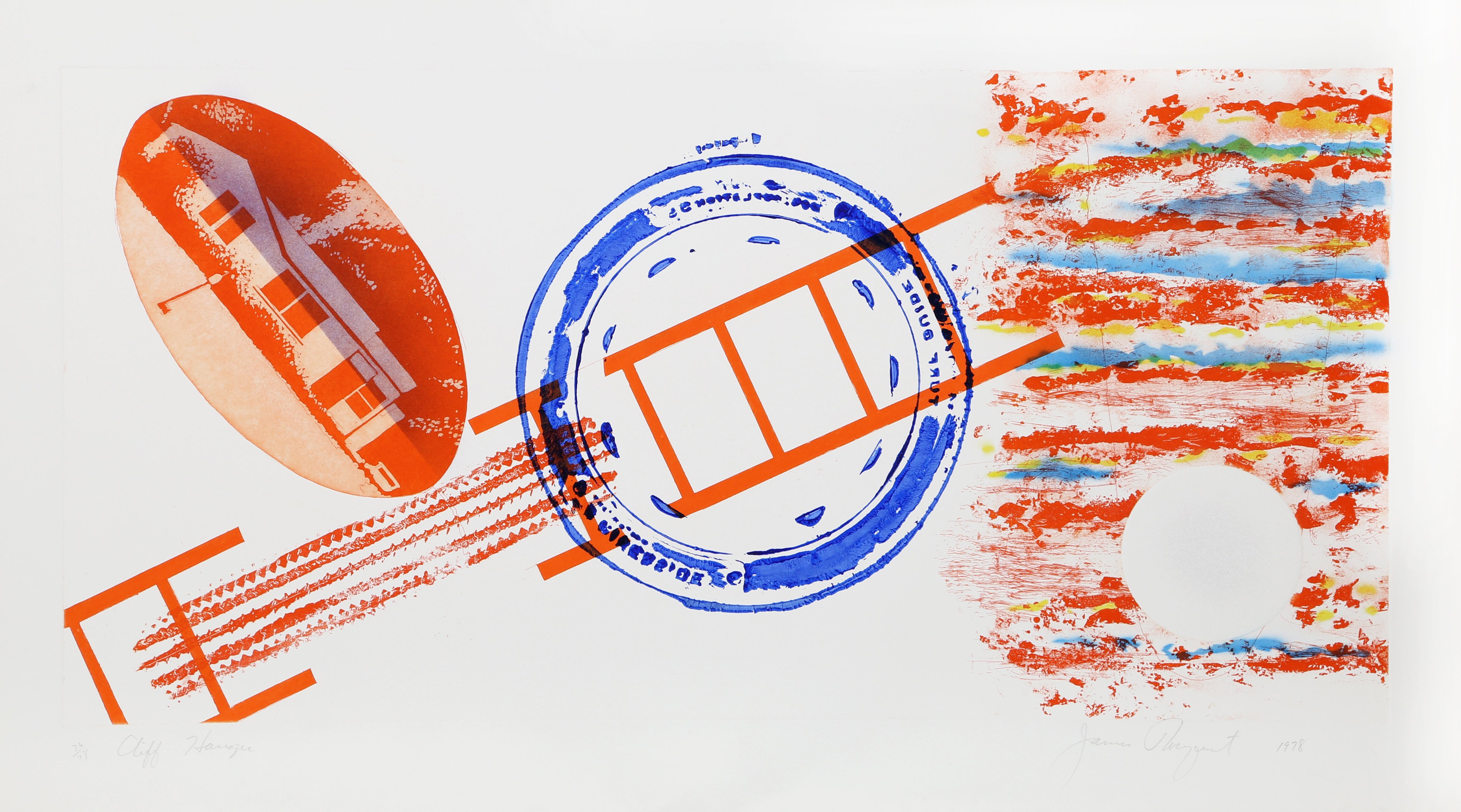 James Rosenquist, Cliff Hanger James Rosenquist, Cliff Hanger