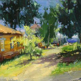 Painting, Chaleur d'été, Yuriy Demiyanov