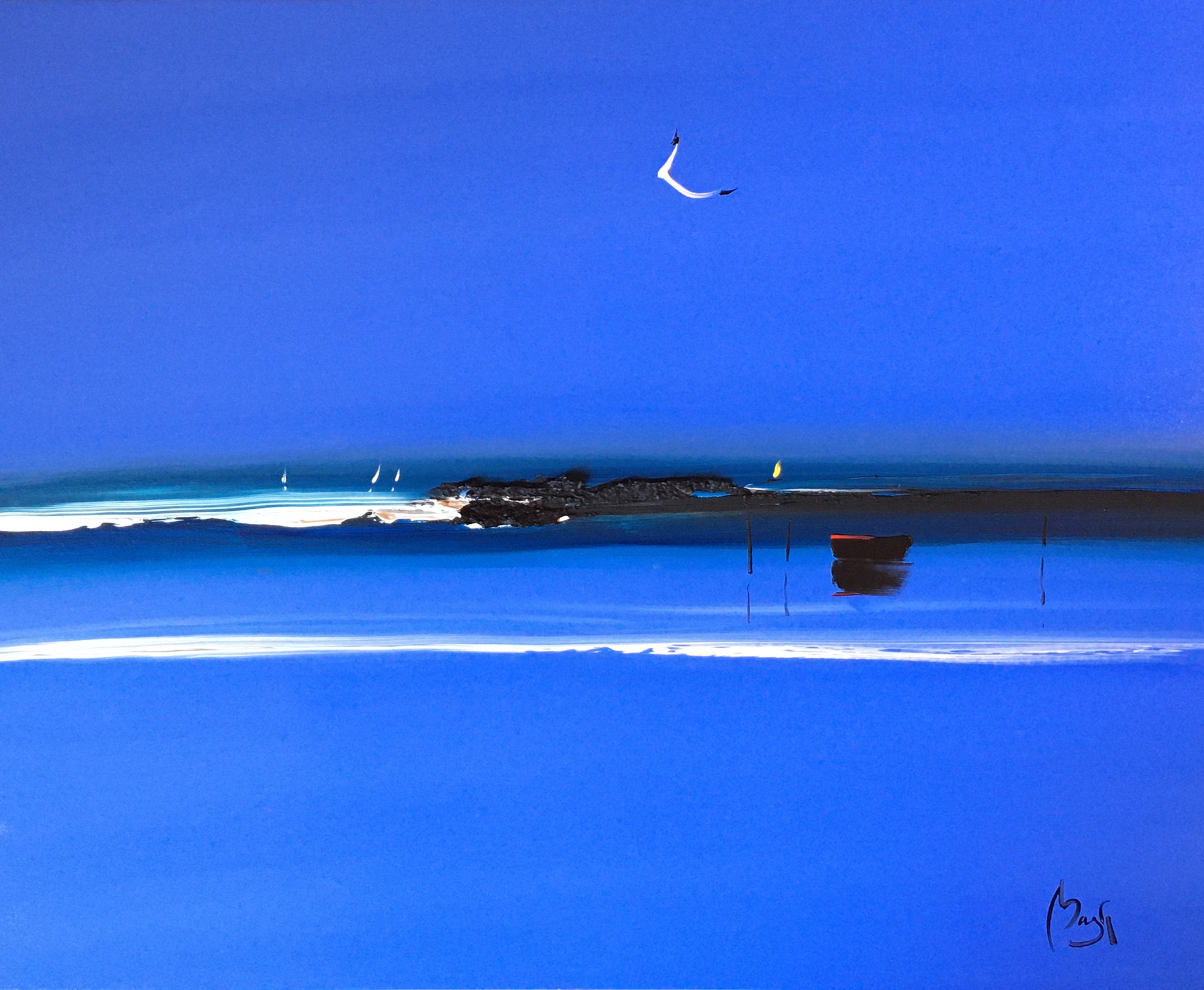 Louis Magre, Blue day Louis Magre, Blue day