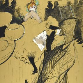 Henri de Toulouse-Lautrec, Le Moulin Rouge : La Goulue & Valentin le désossé, 1891 Henri de Toulouse-Lautrec, Le Moulin Rouge : La Goulue & Valentin le désossé, 1891