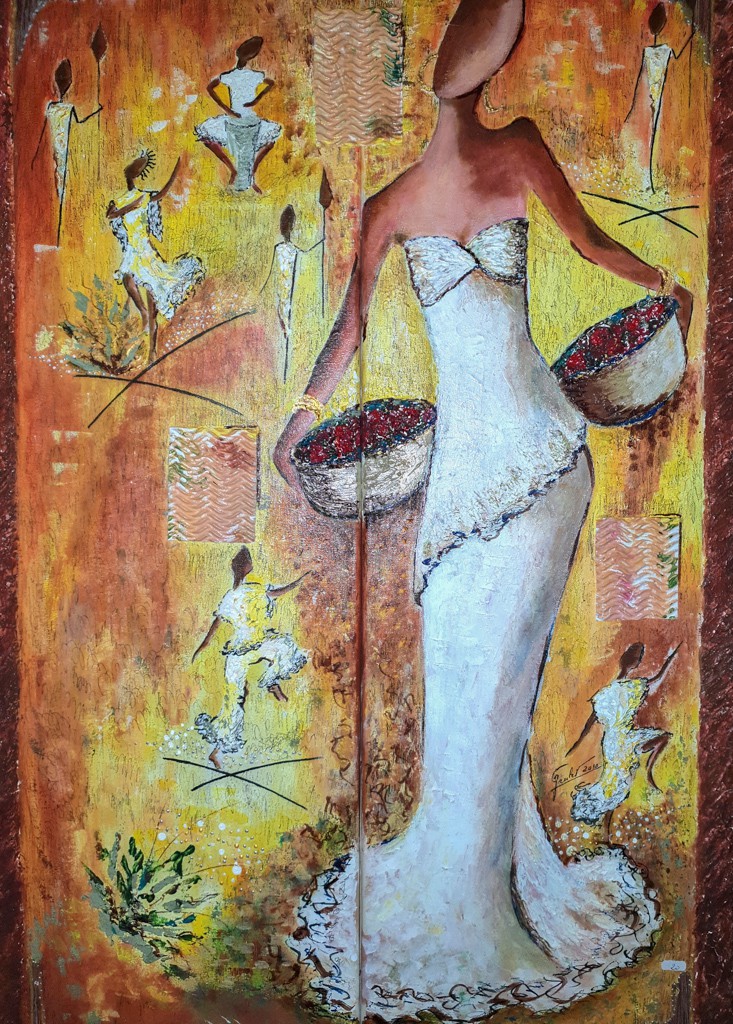 Moïse-Lisette Grulet, Femme aux paniers Moïse-Lisette Grulet, Femme aux paniers