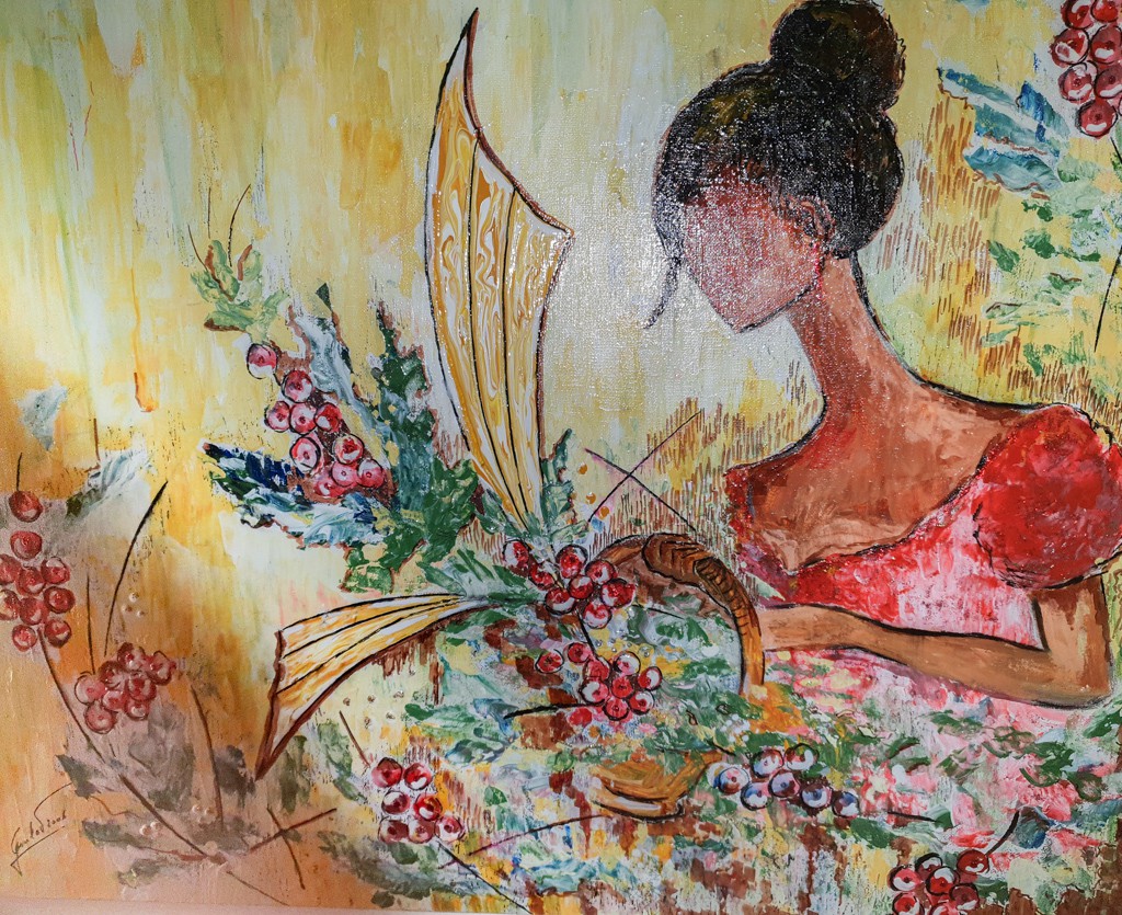 Moïse-Lisette Grulet, Au jardin Moïse-Lisette Grulet, Au jardin