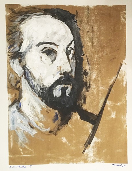 Alfredo Alcalde, Autorretrato Alfredo Alcalde, Autorretrato